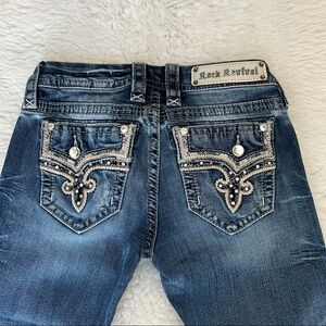 Rock Revival Betty Capri Stretchy Women Jeans size 26